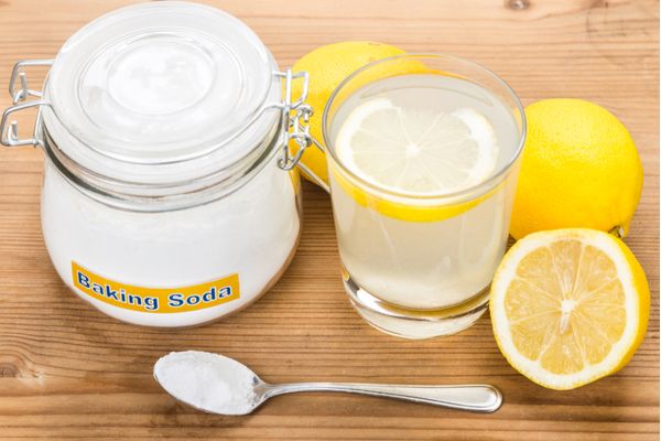 bicarbonato y limón